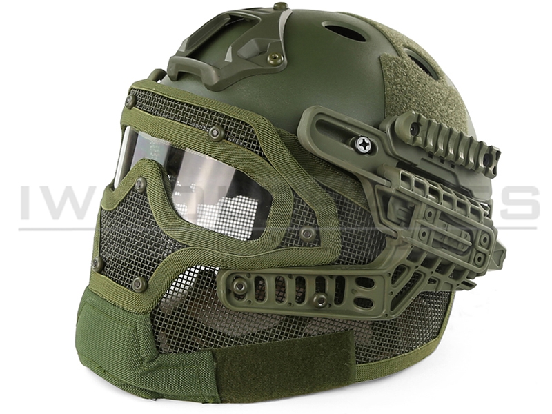 Big Foot Helmet System (Complete - High Version - PJ - OD) Big Foot Helmet System (Complete - High Version - PJ - OD)