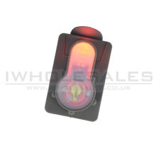 FMA S-Lite Card Button (Strobe Red Light - FG - TB982)