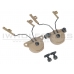 FMA EX Headset and Helmet Rail Adapter Set (GEN2 - Tan - TB998-DE)