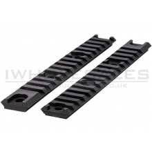 Airtech Studios AAR Accessory Rail (x2 - AM-013/014 - Black - 20mm)