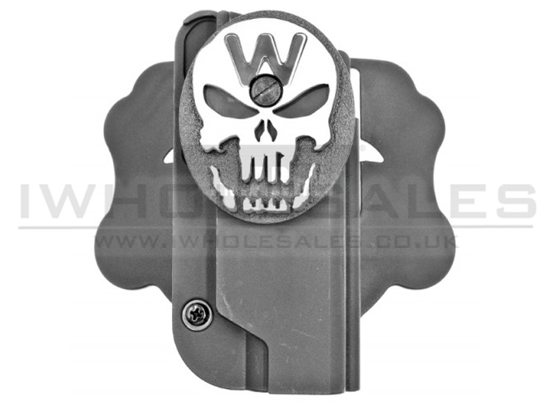 WE 1911 Holster (W-Skull - Black) WE 1911 Holster (W-Skull - Black)