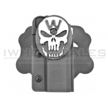 WE Hi-Capa Holster (W-Skull - Black)