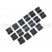 Cyma XTM-2 Rail Cover Set (Black - 32pcs - HY-206)