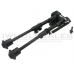 Cyma M24/M4 Bipod with Rail (Short - Black - HY-202)