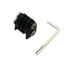 Big Foot GoPro Rail Mount (Black)
