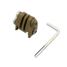 Big Foot GoPro Rail Mount (Tan)