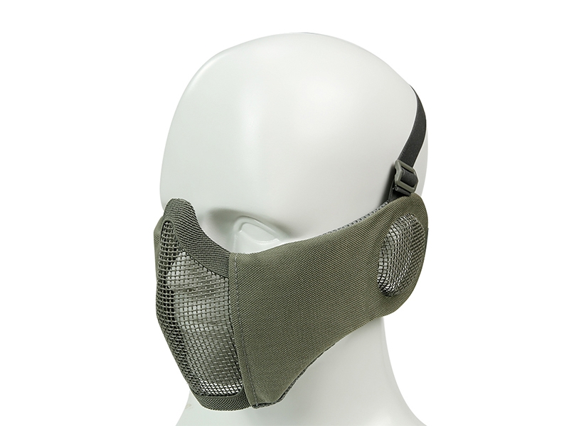 Big Foot Strike Steel Mesh Mask with Ear Protection (Urban Grey) Big Foot Strike Steel Mesh Mask with Ear Protection (Urban Grey)