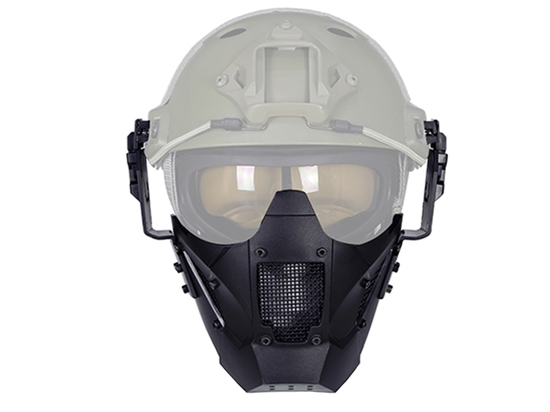 Big Foot Tactical JF Mesh Mask (AF Helmet Fit - Black) Big Foot Tactical JF Mesh Mask (AF Helmet Fit - Black)