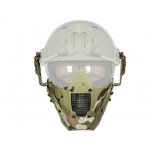 Big Foot Tactical JF Mesh Mask (AF Helmet Fit - Camo) Big Foot Tactical JF Mesh Mask (AF Helmet Fit - Camo)