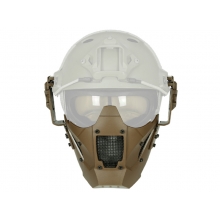 Big Foot Tactical JF Mesh Mask (AF Helmet Fit - Tan) Big Foot Tactical JF Mesh Mask (AF Helmet Fit - Tan)