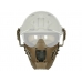 Big Foot Tactical JF Mesh Mask (AF Helmet Fit - Tan)