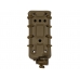 Big Foot 45ACP Magazine Pouch (Polymer - Adjustable Elasticated Retention - Tan)
