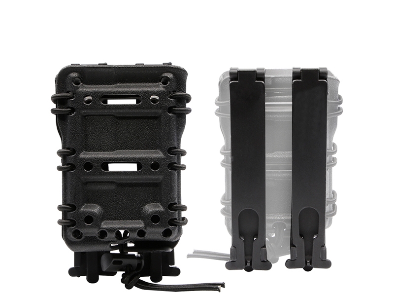 Big Foot 5.56 Magazine Pouch (Polymer - Adjustable Elasticated Retention - Black) Big Foot 5.56 Magazine Pouch (Polymer - Adjustable Elasticated Retention - Black)