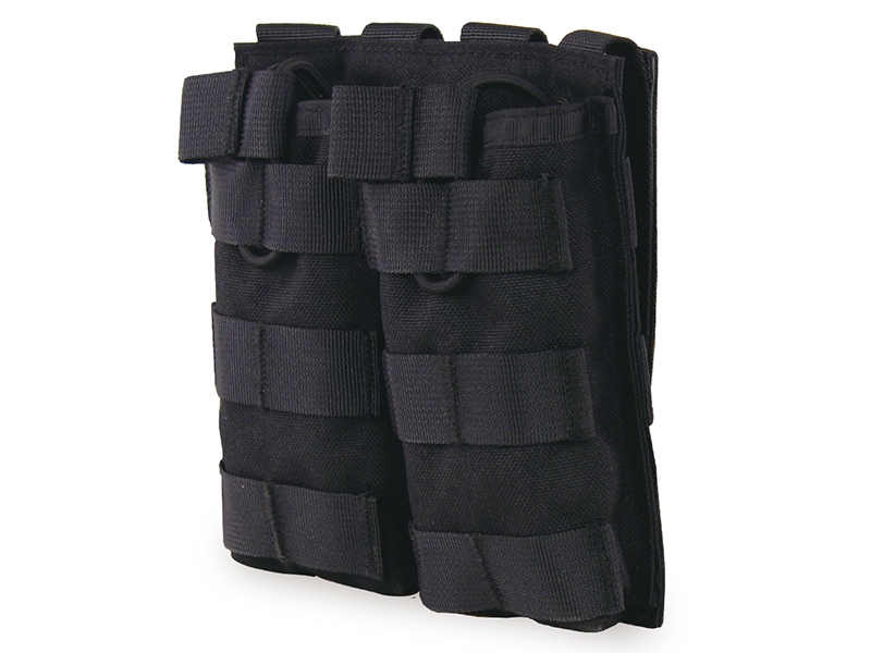 Big Foot Tactical Double Magazine Pouch for M4/AK/AUG (Black) Big Foot Tactical Double Magazine Pouch for M4/AK/AUG (Black)