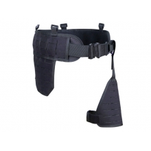Big Foot Tactical Belt with Drop Leg Panel (Quick Release - Black)