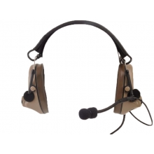 ZTac Comtac II - Electronic Ear Defenders and Coms Headset w/ Mic - DE