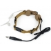 ZTac Tactical Throat Mic - Tan ZTac Tactical Throat Mic - Tan