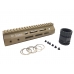 Ares Octa Arms M-Lok System Handguard (Tan - 201mm - ML-005-DE)