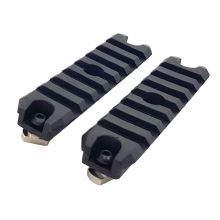 AresAmoeba 3.50" M-Lok Key Rail System (2pcs - ABS - AM-ML-R-005)