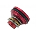 T&D Piston Head With Bearing (6 Holes - Aluminium)