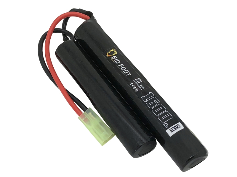 Big Foot Heat NiMH Battery 1600 mAh 2/3a 8.4v (3 + 4 - Nunchuck) Big Foot Heat NiMH Battery 1600 mAh 2/3a 8.4v (3 + 4 - Nunchuck)