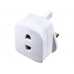 CCCP EU 2 Pin to UK 3 Pin Plug (With Fuse) CCCP EU 2 Pin to UK 3 Pin Plug (With Fuse)