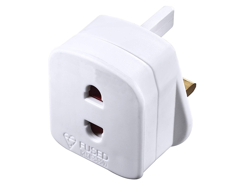 CCCP EU 2 Pin to UK 3 Pin Plug (With Fuse) CCCP EU 2 Pin to UK 3 Pin Plug (With Fuse)