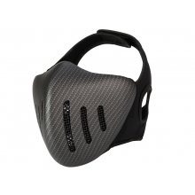 Big Foot Glory Knight Mesh Mask (Carbon Fibre)
