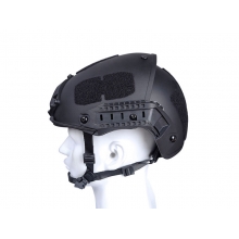 Big Foot Air Flow Type Bump Fast Helmet (Black)