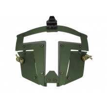 Big Foot Spartan Clear Glass Face Mask (OD)