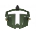 Big Foot Spartan Clear Glass Face Mask (OD)