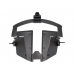 Big Foot Spartan Clear Glass Face Mask (Black)
