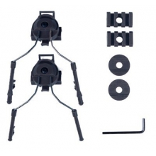 Big Foot Fast Helmet Accessory Head Set (with Rail - Black) Big Foot Fast Helmet Accessory Head Set (with Rail - Black)