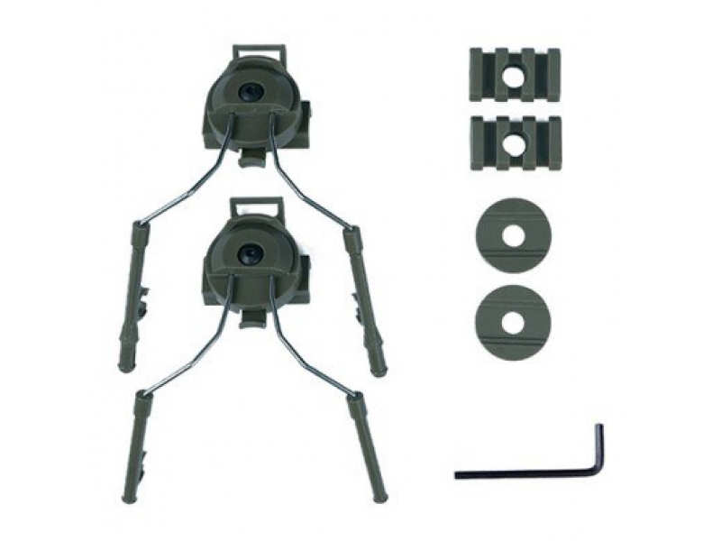Big Foot Fast Helmet Accessory Head Set (with Rail - OD) Big Foot Fast Helmet Accessory Head Set (with Rail - OD)