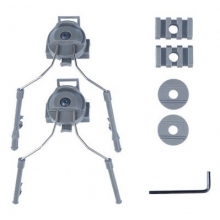 Big Foot Fast Helmet Accessory Head Set (with Rail - Grey) Big Foot Fast Helmet Accessory Head Set (with Rail - Grey)
