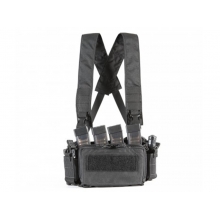 Big Foot D3CRM Chest Rig Vest (with Three Magazine Pouch - Black)