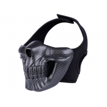 Big Foot Skull Lower Mask (Carbon Fibre)