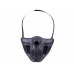 Big Foot Skull Lower  Mask (Black)