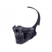Big Foot Skull Lower  Mask (Black)