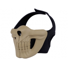 Big Foot Skull Lower Mask (Tan)