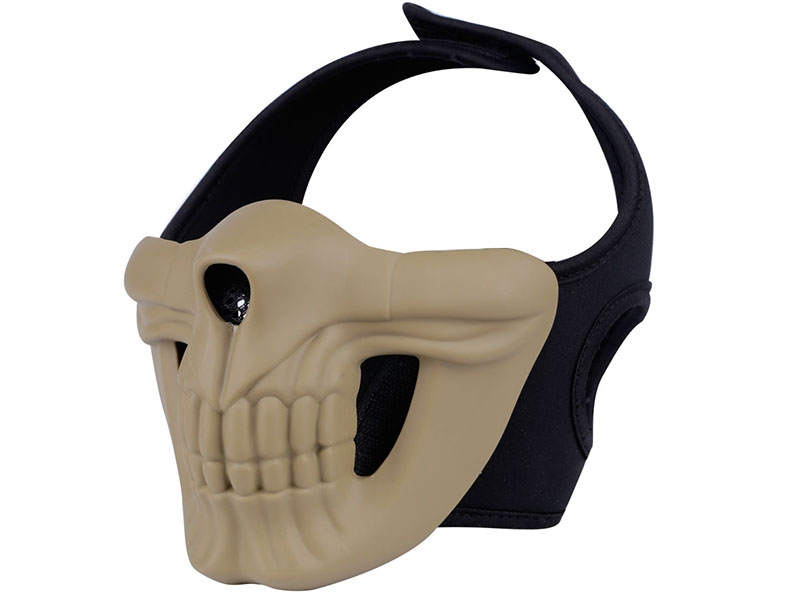 Big Foot Skull Lower Mask (Tan) Big Foot Skull Lower Mask (Tan)