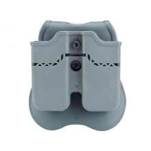 Big Foot 1911/MEU Double Magazine Pouch (Urban Grey)
