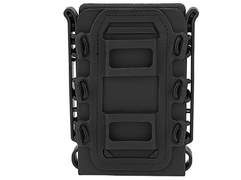 Big Foot M4/AK Fast Magazine Pouch (Polymer - Adjustable Elasticated Retention - Black) Big Foot M4/AK Fast Magazine Pouch (Polymer - Adjustable Elasticated Retention - Black)
