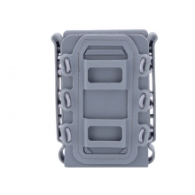 Big Foot M4/AK Fast Magazine Pouch (Polymer - Adjustable Elasticated Retention - Urban Grey)