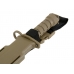 CCCP M4 Rubber Knife with Case and Straps (Tan) CCCP M4 Rubber Knife with Case and Straps (Tan)