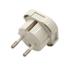 CCCP EU 2 Pin to UK 3 Pin Plug (16a - With Fuse - Pack of 1) CCCP EU 2 Pin to UK 3 Pin Plug (16a - With Fuse - Pack of 1)