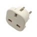 CCCP EU 2 Pin to UK 3 Pin Plug (16a - With Fuse - Pack of 1) CCCP EU 2 Pin to UK 3 Pin Plug (16a - With Fuse - Pack of 1)