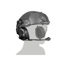 Big Foot Fifth Generation Sound Pickup and Noise Reduction Headset Simulator (Helmet Wearing - Black)