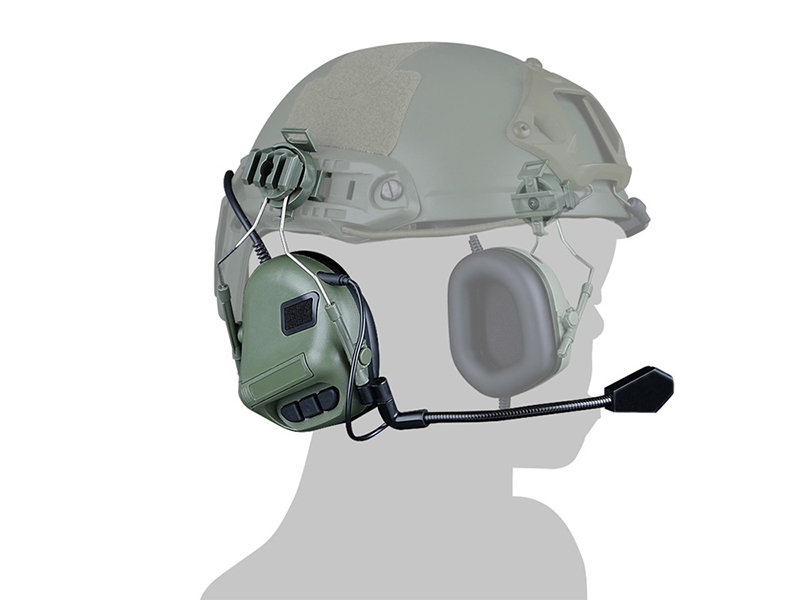 Big Foot Fifth Generation Sound Pickup and Noise Reduction Headset Simulator (Helmet Wearing - OD) Big Foot Fifth Generation Sound Pickup and Noise Reduction Headset Simulator (Helmet Wearing - OD)