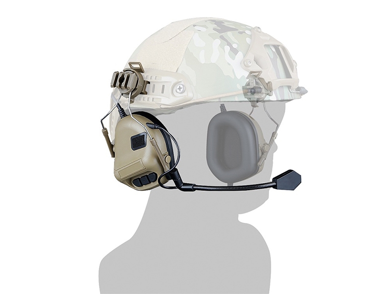 Big Foot Fifth Generation Sound Pickup and Noise Reduction Headset Simulator (Helmet Wearing - Tan) Big Foot Fifth Generation Sound Pickup and Noise Reduction Headset Simulator (Helmet Wearing - Tan)